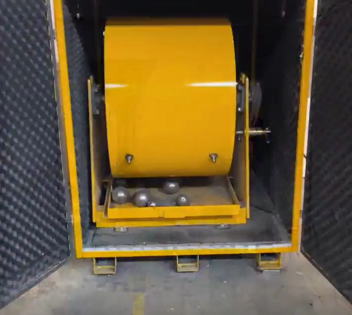 Testing machine Creusabro Industeel